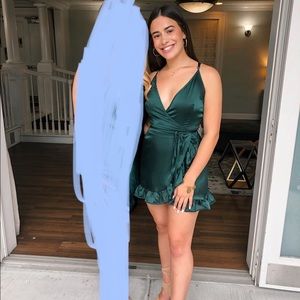 Princess Polly Jewel Tone Side Tie Dress